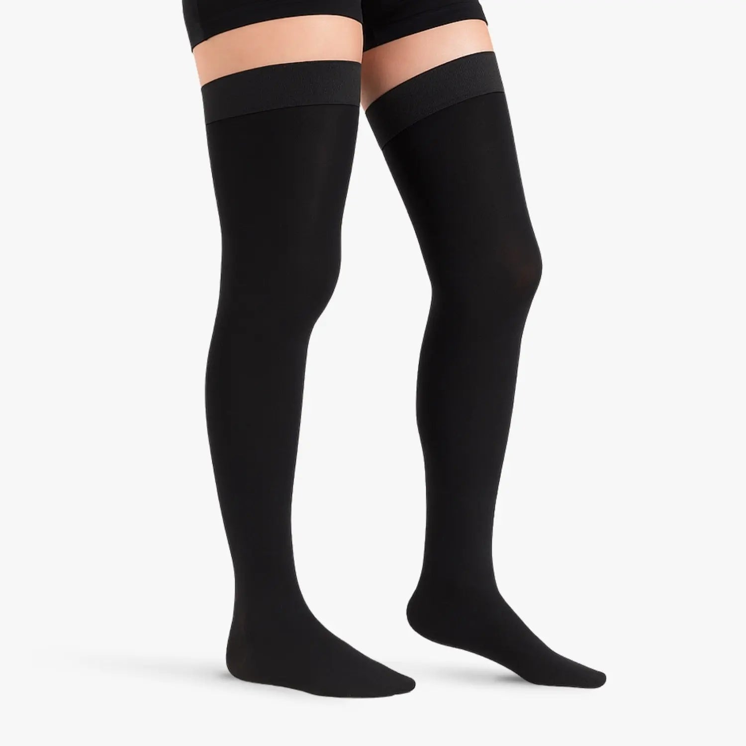 Bas de contention opaque auto-fixant Classe 2 my contention