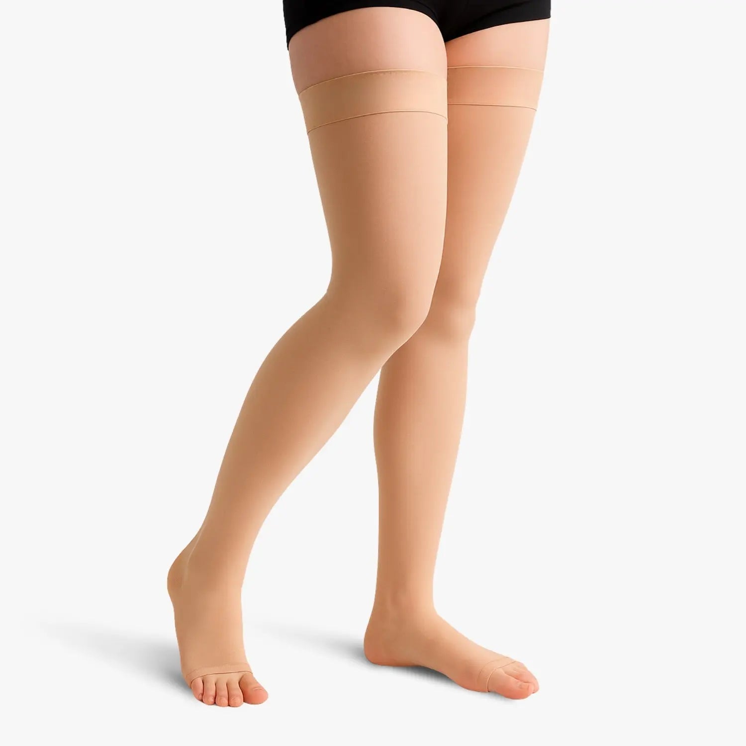 Bas de contention opaque à pieds ouverts classe 2 my contention