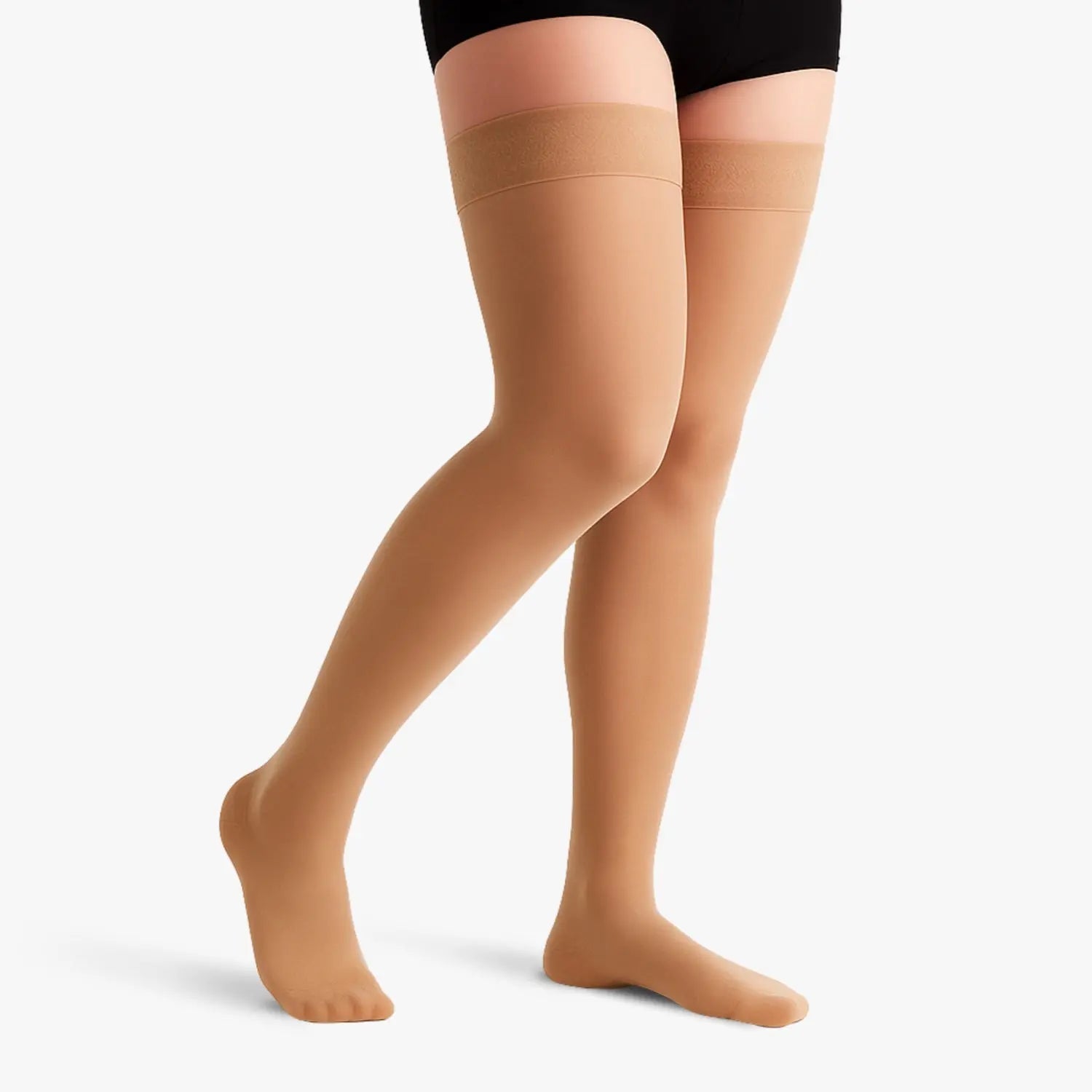 Bas de contention opaque auto-fixant Classe 2 my contention